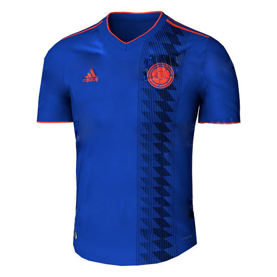 Maglia Colombia away 2018 - Clicca l'immagine per chiudere